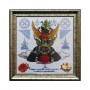 กรอบรูปผ้ายันต์ผ้ายันต์ท้าวเวสสุวรรณ